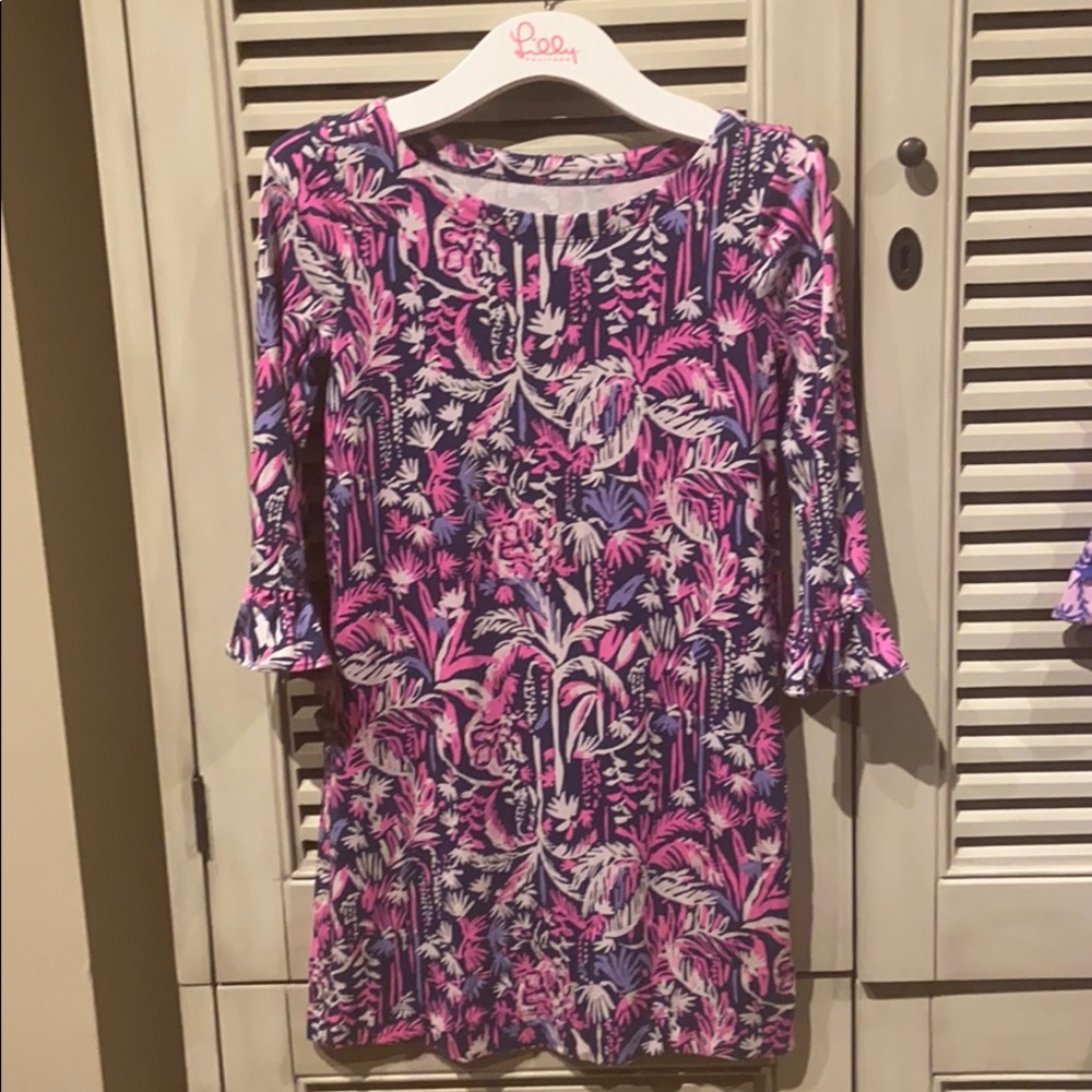 Lilly Girls ruffle sleeve Sophie dress